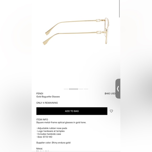 Fendi NWT eyeglasses - Picture 2 of 7
